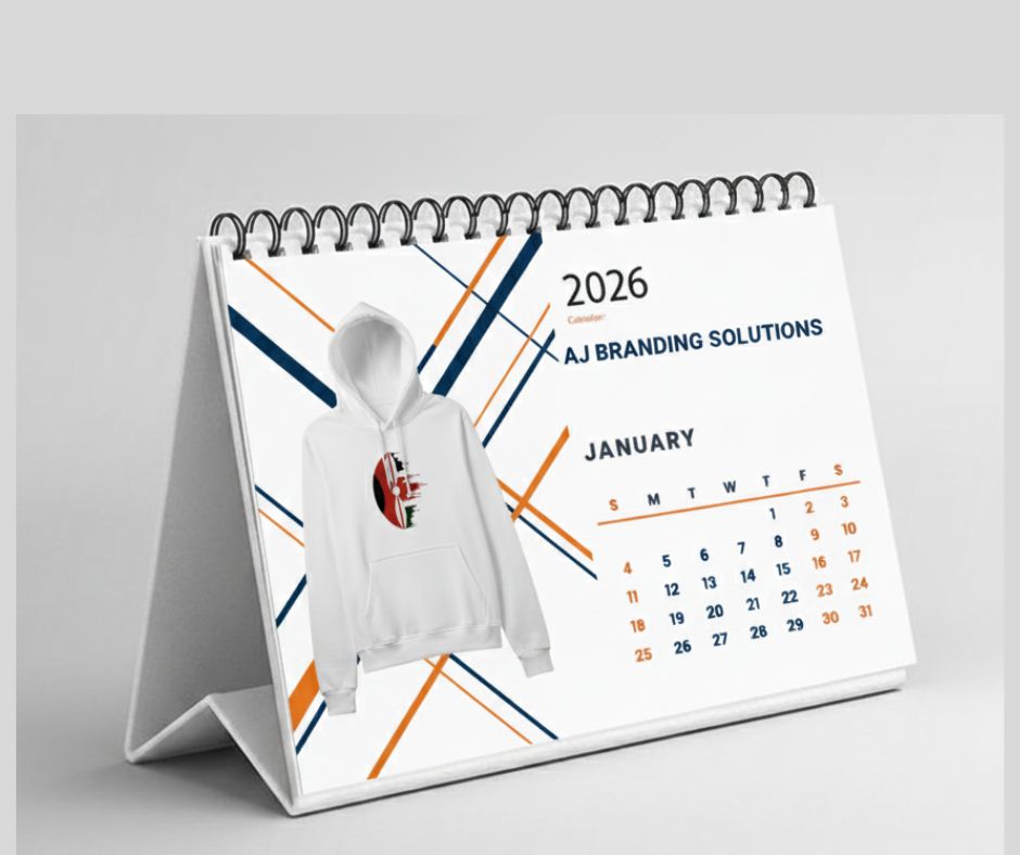 Desktop and wall calendar branding in Nairobi