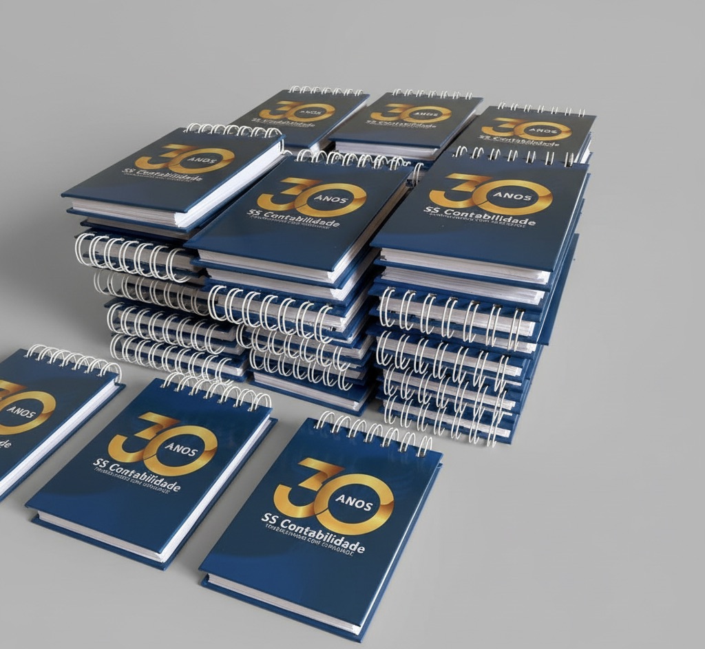 Hardcover Spring Notebook Branding in Nairobi